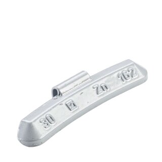 Schlaggewicht - Typ 162, 30g, Zink, silber
