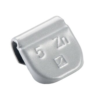 Schlaggewicht - Typ 168, 5g, Zink, silber
