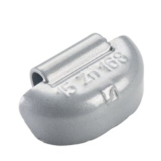 Schlaggewicht - Typ 168, 15g, Zink, silber