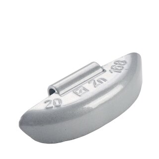 Schlaggewicht - Typ 168, 20g, Zink, silber