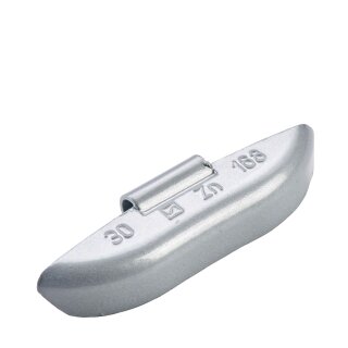 Schlaggewicht - Typ 168, 30 g, Zink, Silber