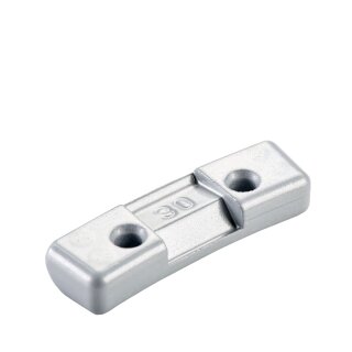 Sicherheitsgewicht - Typ 261, 30 g, Zink, Silber