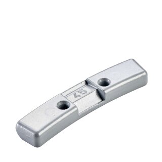 Sicherheitsgewicht - Typ 261, 45 g, Zink, Silber