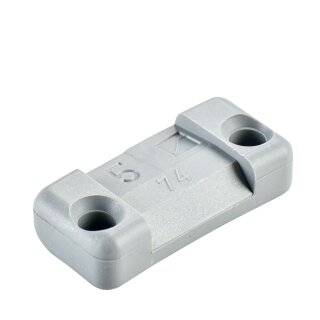 Sicherheitsgewicht - Typ 274, 5 g, Kunststoff, Silber