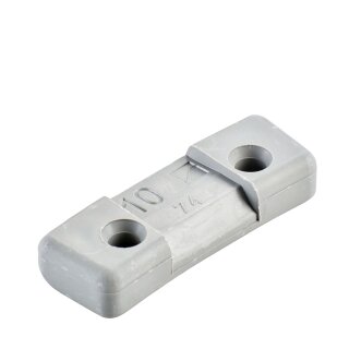Sicherheitsgewicht - Typ 274, 10 g, Kunststoff, Silber