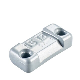 Sicherheitsgewicht - Typ 274, 15 g, Zink, Silber