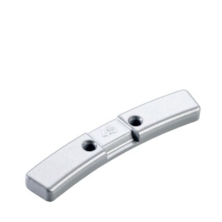 Sicherheitsgewicht - Typ 280, 45 g, Zink, Silber