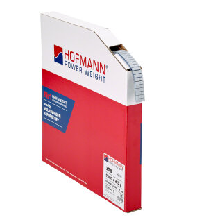 Klebegewicht - Typ 358, 2000×2,5g, Zink, Silber