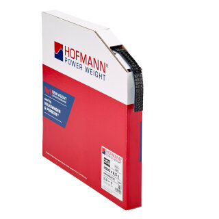 Klebegewicht - Typ 358, 2000×2,5g, Zink, Schwarz