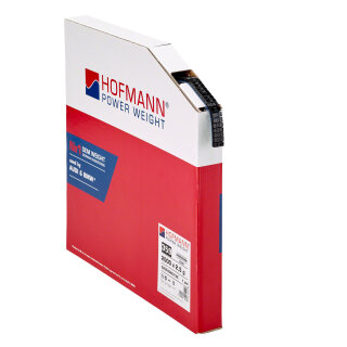 Klebegewicht - Typ 359, 2000×2,5g, Zink, Schwarz