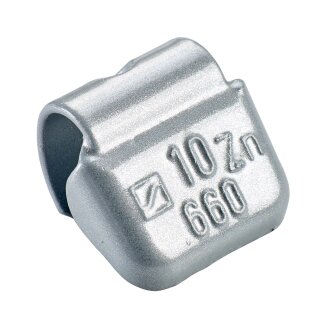 Schlaggewicht - Typ 660, 10g, Zink, silber