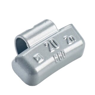 Schlaggewicht - Typ 660, 20g, Zink, silber
