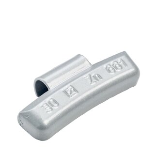 Schlaggewicht - Typ 661, 30g, Zink, silber