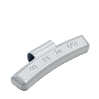 Schlaggewicht - Typ 661, 40g, Zink, silber