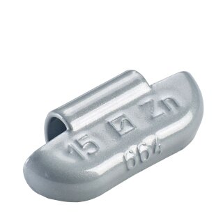 Schlaggewicht - Typ 664, 15g, Zink, silber