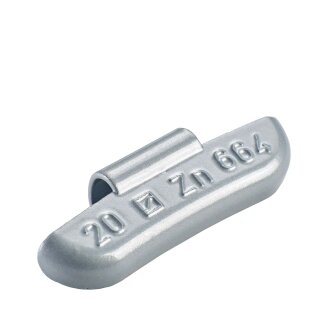 Schlaggewicht - Typ 664, 20g, Zink, silber