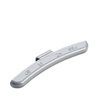Schlaggewicht - Typ 664, 40g, Zink, silber