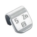Schlaggewicht - Typ 666, 5g, Zink, silber