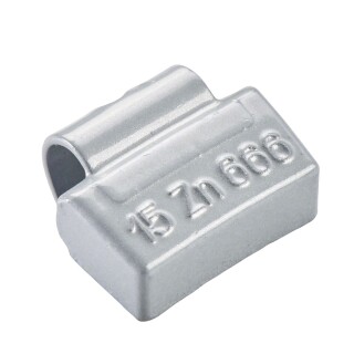 Schlaggewicht - Typ 666, 15g, Zink, silber