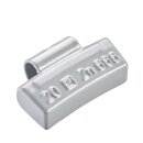Schlaggewicht - Typ 666, 20g, Zink, silber