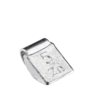 Schlaggewicht - Typ 84, 5 g, Zink, Silber, unbeschichtet