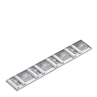 Klebegewicht - Typ 13, 60 g, Blei, Grau | 100 Riegel