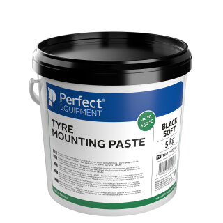 Montagepaste - schwarz, weich, 5kg