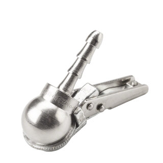 Stecknippel - Clip, Schlauchanschluss, offen