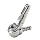 Stecknippel - Clip, 6 mm, Schlauchanschluss, geschlossen