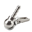 Stecknippel - Clip, 6 mm, Schlauchanschluss, geschlossen