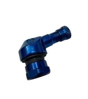 Bridgeport Alu- Winkelventil 11,3 mm 90° blau