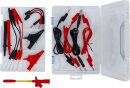 Messkabel- und Pr&uuml;fspitzen-Zubeh&ouml;r-Sortiment | f&uuml;r Multimeter | 15-tlg.