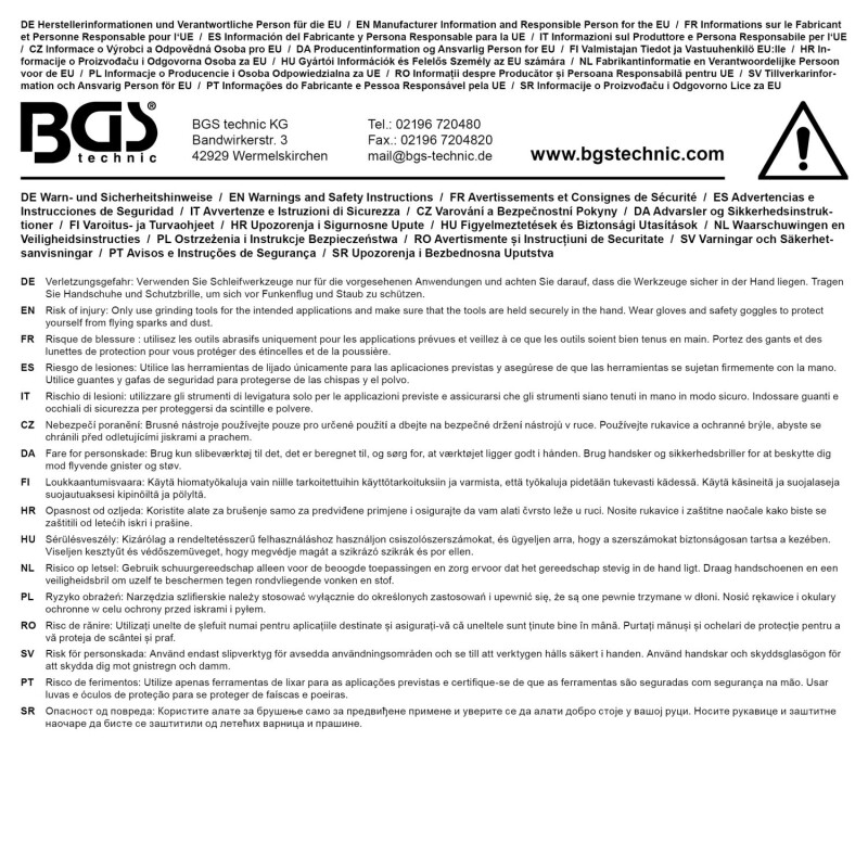 BGS Raspel-Schaber 76108 - 60 Mm Klinge Für Gipskarton & Holz - Mit Wechselbaren Klingen