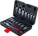 Einsteck-Ratschenring-Schl&uuml;ssel- und Bit-Satz | 6 - 20 mm | 27-tlg.