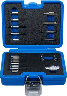 Schraubenausdreher-Satz | für Innensechskant 1,5 - 10 mm / T-Profil (für Torx) | T10 - T55 | 19-tlg.