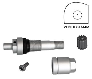 RDKS / TPMS-Service-Kit Clamp-in Ventil für Schrader Faraday und EZ Sensor 2.0