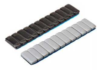 Klebegewicht - Typ 548, 120g, Stahl, 50 Riegel