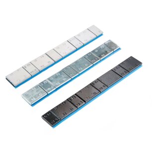 Klebegewicht - Typ 398, 60 g, Stahl, 100 Riegel