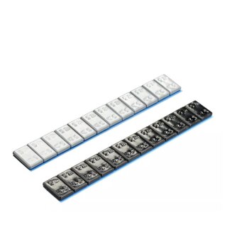 Klebegewicht - Typ 371, 60 g, Zink, 100 Riegel