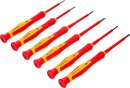 VDE-Pr&auml;zisions-Schraubendreher-Satz | 6-tlg.