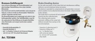 Profi Bremsenentlüftergerät