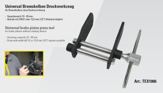 Universal Bremskolben Druckwerkzeug
