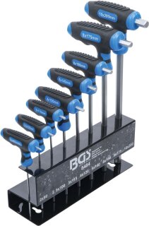 T-Griff-Schlüssel-Satz | Innensechskant 2 - 10 mm | 8-tlg.