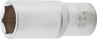 Steckschlüssel-Einsatz Sechskant, tief | Antrieb Innenvierkant 10 mm (3/8") | SW 18 mm