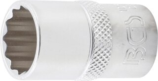 Steckschlüssel-Einsatz Zwölfkant | Antrieb Innenvierkant 12,5 mm (1/2") | SW 16 mm