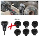 Stehbolzen-Radnabenschleifer-Satz, Ø 40 mm, 7-tlg