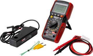Digital Multimeter inkl. Prüfspitzen mit integriertem Schlagschutz