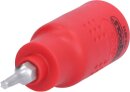 3/8" Isolierte Bit-Stecknuss Torx, T15, 60mm