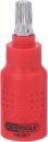 3/8" Isolierte Bit-Stecknuss Torx, T45, 60mm