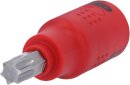3/8" Isolierte Bit-Stecknuss Torx, T50, 60mm